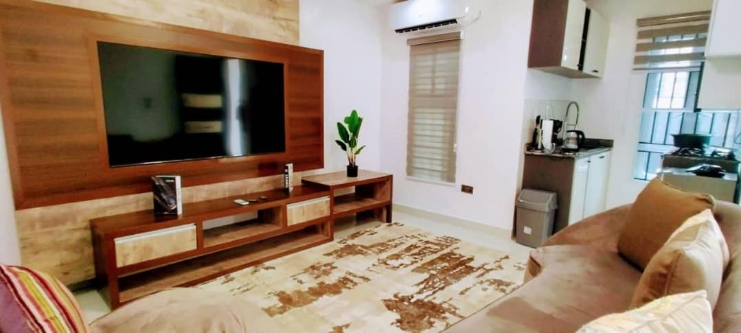Beautiful One Bedroom Apartment In Opebi, Ikeja Buitenkant foto